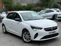 Used Vauxhall Corsa 73 HP (53 kW) 2021 White Hatchback