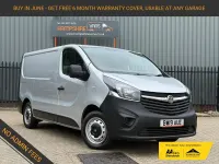 Used Vauxhall Vivaro S 95 HP (69 kW) 2019 Silver MPV