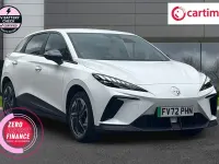 Used MG MG4 EV SE 50 kW (69 HP) 2023 White Hatchback