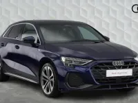 Used Audi A3 Sportback S-Line 2025 Navarra blue Hatchback