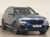 Used BMW X5 M Sport 265 HP (194 kW) 2019 Blue SUV