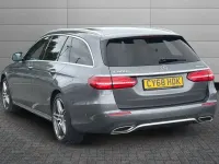 Used Mercedes E400 AMG line 335 HP (246 kW) 2018 Selenite grey Estate
