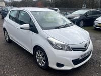 Used Toyota Yaris 2013 White Hatchback