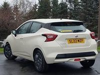 Used Nissan Micra Acenta 92 HP (67 kW) 2022 White Hatchback