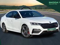 Used Skoda Octavia vRS 241 HP (177 kW) 2022 Moon white metallic Hatchback