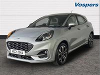 Used Ford Puma ST-Line 125 HP (91 kW) 2021 Silver Coupe