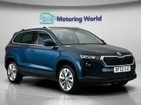 Used Skoda Karoq SE L 150 HP (110 kW) 2023 Blue SUV