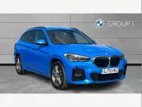Used BMW X1 M Sport 217 HP (159 kW) 2020 Blue SUV