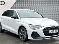 Used Audi A3 Black Edition 150 HP (110 kW) 2025 White Hatchback
