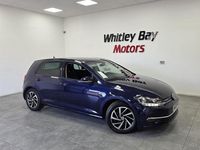 Used VW Golf VII Match 130 HP (95 kW) 2019 Blue Hatchback
