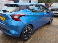 Used Nissan Micra Acenta 2021 Blue Hatchback