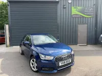 Used Audi A1 Sport 125 HP (91 kW) 2018 Blue Hatchback