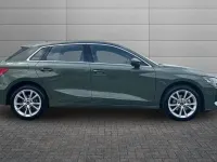 Begagnad Audi A3 Sport 150 HK (110 kW) 2025 Grön Halvkombi