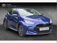 Second-hand Toyota Yaris Hybrid Design 116 CP (85 kW) 2023 Albastru Hatchback