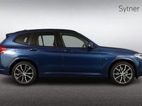 Used BMW X3 M Sport 190 HP (139 kW) 2021 Blue SUV
