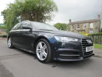 Used Audi A6 S-Line 190 HP (139 kW) 2015 Blue Estate