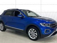 Used VW T-Roc Style 110 HP (80 kW) 2022 Blue SUV