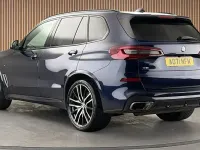 Used BMW X5 Comfort Edition 530 HP (389 kW) 2021 Tanzanite blue SUV