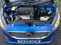 Usado MG MG3 Excite 106 HP (77 kW) 2020 Azul Citadino