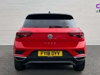 Used VW T-Roc SEL 150 HP (110 kW) 2018 Flash red black SUV