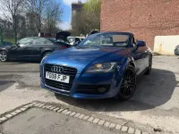 Used Audi TT Roadster Performance 250 HP (183 kW) 2008 Blue Cabriolet