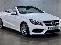 Used Mercedes E350 AMG line 2015 White Cabriolet