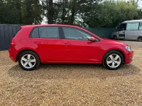 Used VW Golf VII Match 2015 Red Hatchback