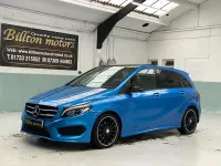 Used Mercedes B200 AMG Line Premium Plus 2015 Blue Hatchback