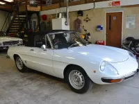 Used Alfa Romeo Spider 1972 White Cabriolet