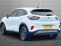 Used Ford Puma Titanium 125 HP (91 kW) 2021 Frozen white SUV
