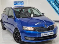 Used Skoda Rapid Sport 105 HP (77 kW) 2015 Blue Hatchback