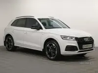 Used Audi Q5 Black Edition 190 HP (139 kW) 2020 White SUV