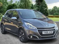 Used Peugeot 208 S 82 HP (60 kW) 2018 Grey Hatchback
