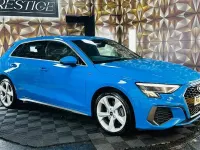 Used Audi A3 Sportback e-tron S-Line 204 HP (150 kW) 2022 Blue Hatchback
