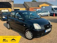 Used Kia Picanto LX 64 HP (47 kW) 2006 Black Hatchback