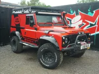 Used Land Rover Defender 1993 Red SUV