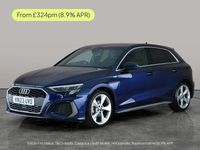 Used Audi A3 Sportback S-Line 150 HP (110 kW) 2023 Blue Hatchback