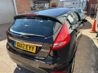 Used Ford Fiesta Zetec 96 HP (70 kW) 2012 Black Hatchback