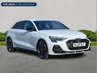 Used Audi S3 Sportback Black Edition 333 HP (244 kW) 2025 White Hatchback