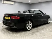 Used Audi A5 Cabriolet S-Line 177 HP (130 kW) 2012 Black Cabriolet