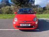Used Fiat 500 Pop 70 HP (51 kW) 2022 Orange Cabriolet