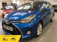 Used Toyota Yaris Hybrid 2015 Blue Hatchback