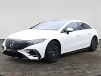 Used Mercedes EQS450+ AMG line 244 kW (333 HP) 2022 White Sedan