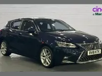 Used Lexus CT200h 134 HP (98 kW) 2018 Blue Hatchback