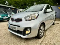 Used Kia Picanto 68 HP (50 kW) 2015 Silver Hatchback