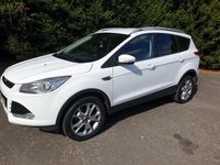 Used Ford Kuga Titanium 150 HP (110 kW) 2015 White SUV