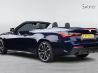 Used BMW 420 M Sport 181 HP (133 kW) 2022 Blue Cabriolet