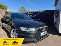 Used Audi A6 S-Line 190 HP (139 kW) 2014 Black Sedan