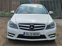 Used Mercedes C220 AMG 2013 White Coupe