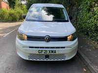 Used VW Caddy S 102 HP (75 kW) 2021 White MPV